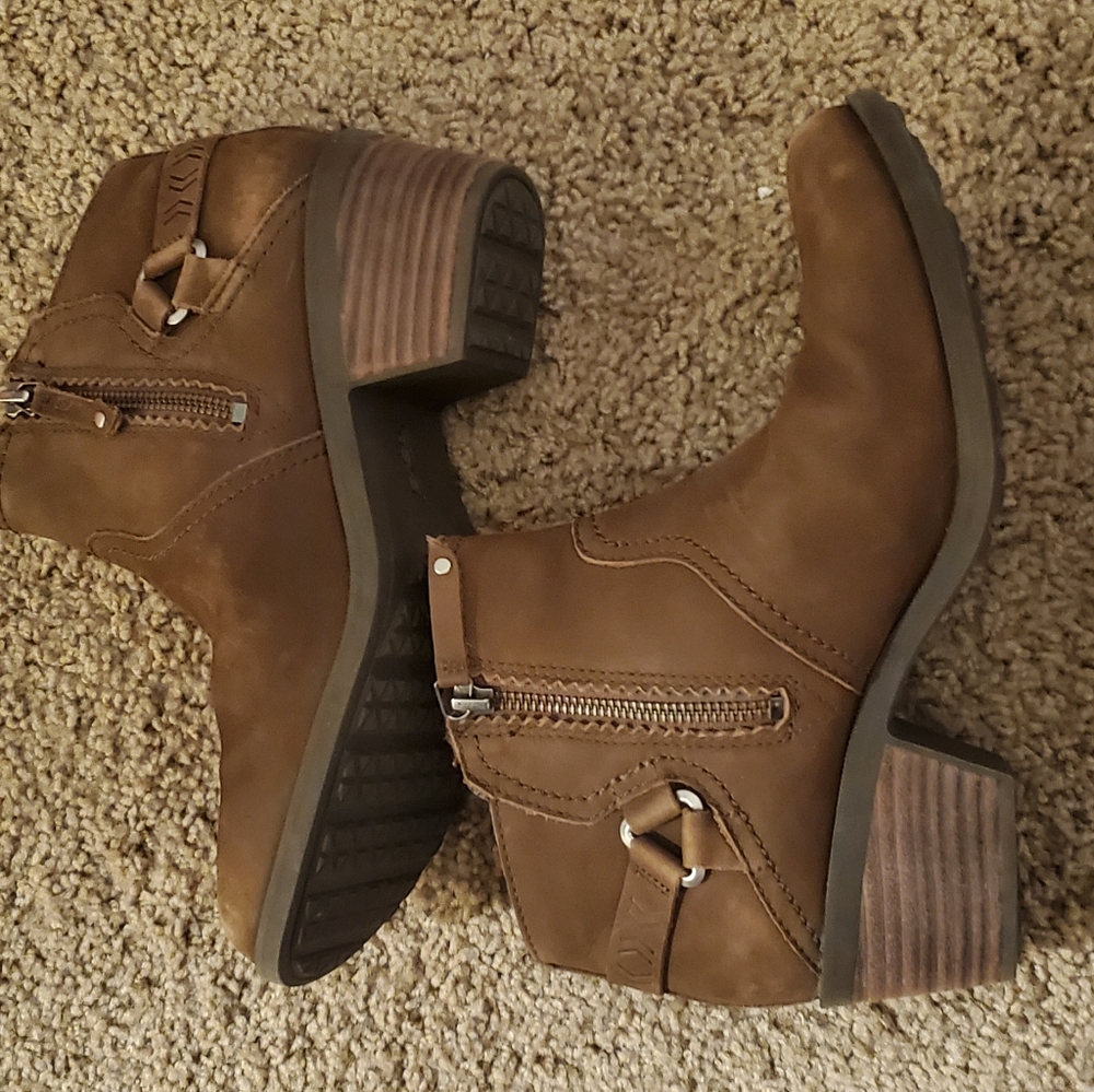 Teva Brown Ankle Boots